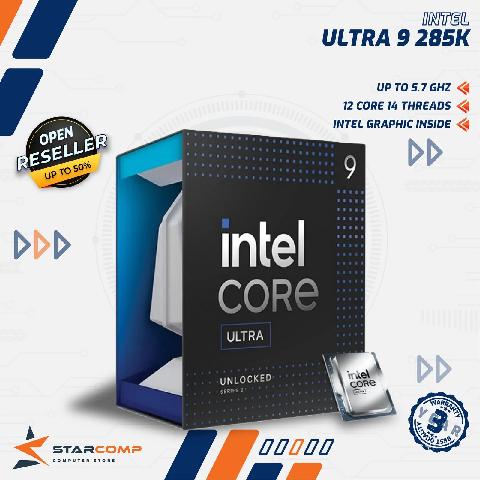 PROCESSOR INTEL CORE ULTRA 9-285K